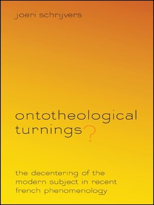 cover image of Ontotheological Turnings?